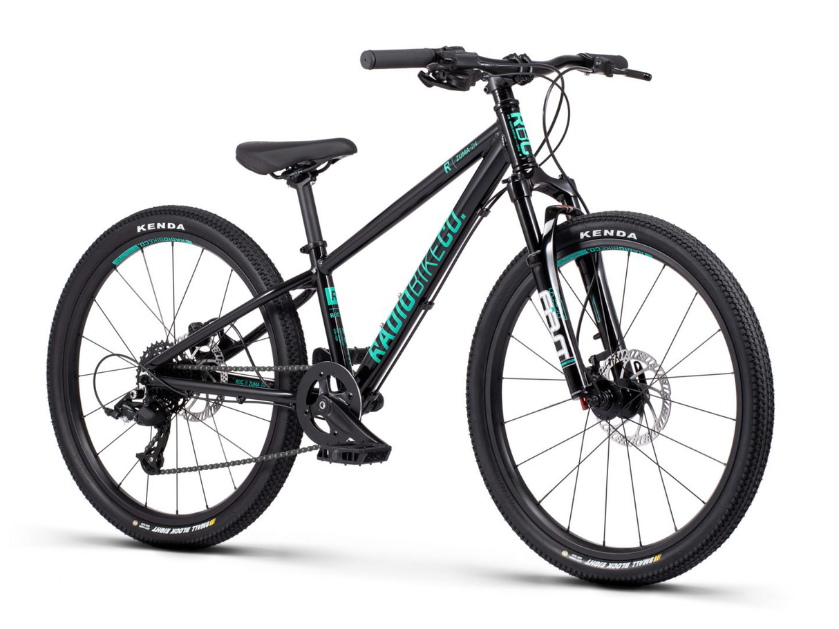 Radio Zuma 24 Kids Mtb Inc Front Suspension Gloss Black