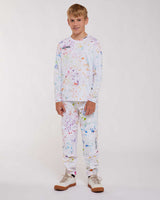 Dharco Youth Gravity Jersey | Paint Splat YS / 6