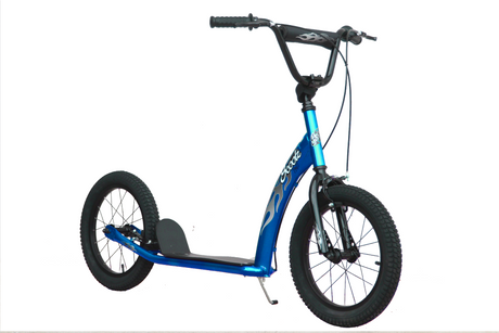 Scootz Pro Scooter 16" Inflatable Tyre & V-brakes [cl:gloss Blue]