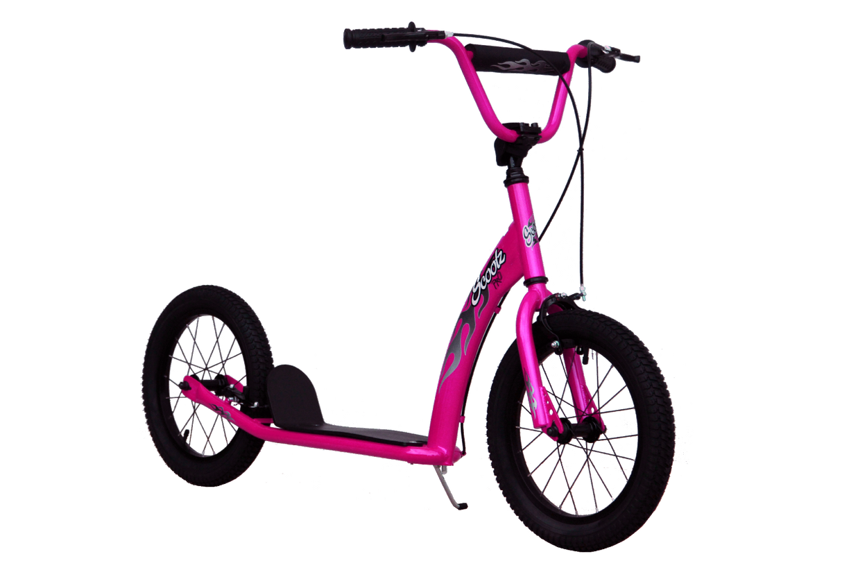 Scootz Pro Scooter 16" Inflateable Tyre & V-brakes [cl:gloss Pink]