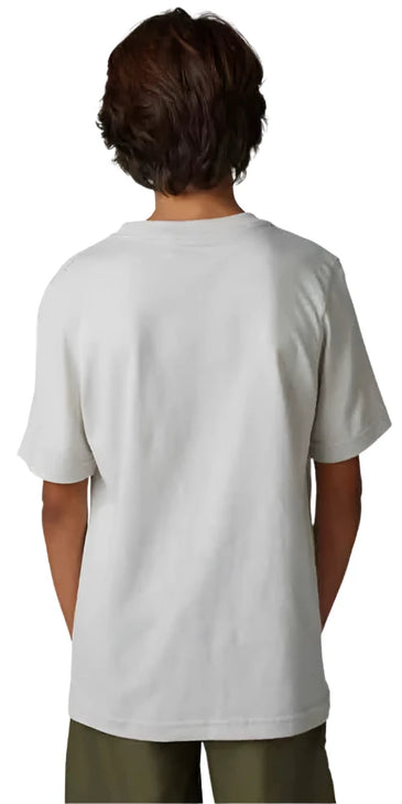 Fox Racing - T-shirt - Youth Vzns Camo Shortsleeve Tee - Light Grey - Small