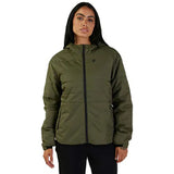 Fox Racing Jacket - Womens Ridgeway 2.0 Jacket - Olive Green - Large