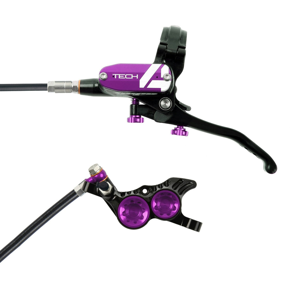 Hope Brake - Tech 4 - V4 - Black / Purple