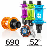 Industry Nine Hub - Hydra Classic Mtn Boost 12 X 148 6 Bolt With Xd Driver - Black