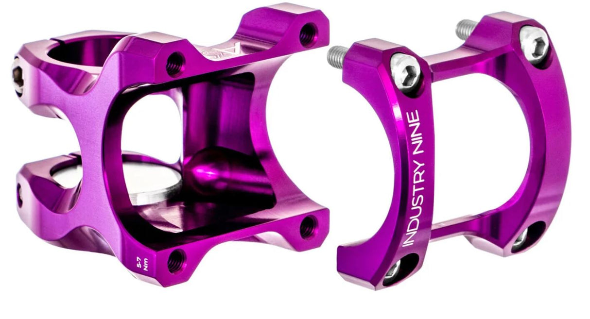 Industry Nine Stem - A35 (suits 35mm Bar Size) 40mm Length - Purple