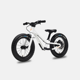 Kids Ride Shotgun Dirt Hero Balance Bike 14" + Brake Master Kit (white)