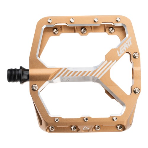 Leatt Pedal - All Mtn 6.0 - Flat - Narrow 100mm - Black