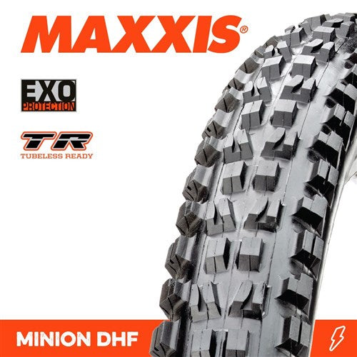 Maxxis Tyre Minion Dhf 24" Tr [tp:2.40" Exo Dual]