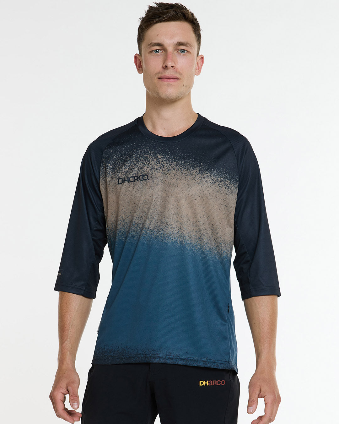 Dharco Mens 3/4 Sleeve Jersey | Dusty Waters