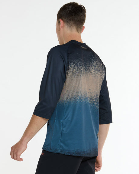Dharco Mens 3/4 Sleeve Jersey | Dusty Waters