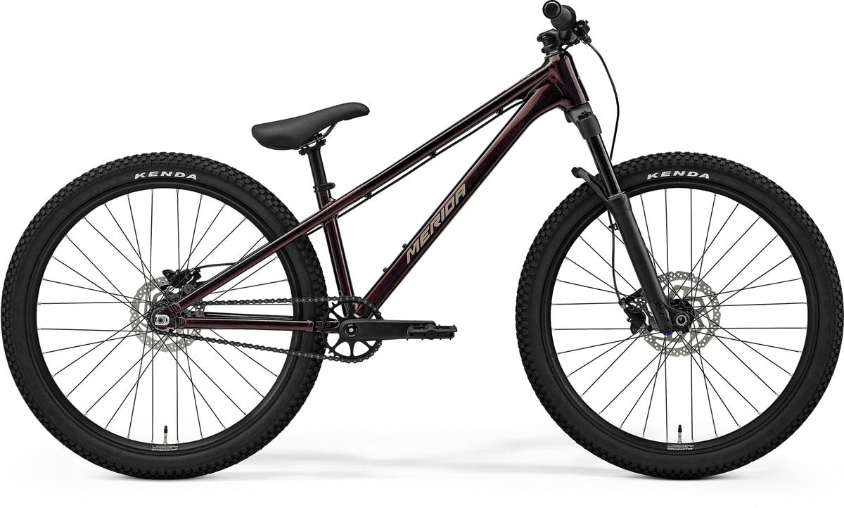 Merida Dirt 500 - Glossy Metallic Black / Smoked Silver