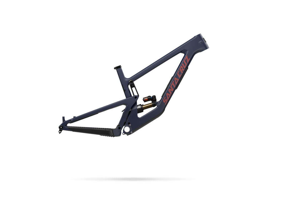 Santa Cruz 2024 Nomad 6 Cc Frame - Fox X2 Factory Air - Matte Liquid Blue - Large