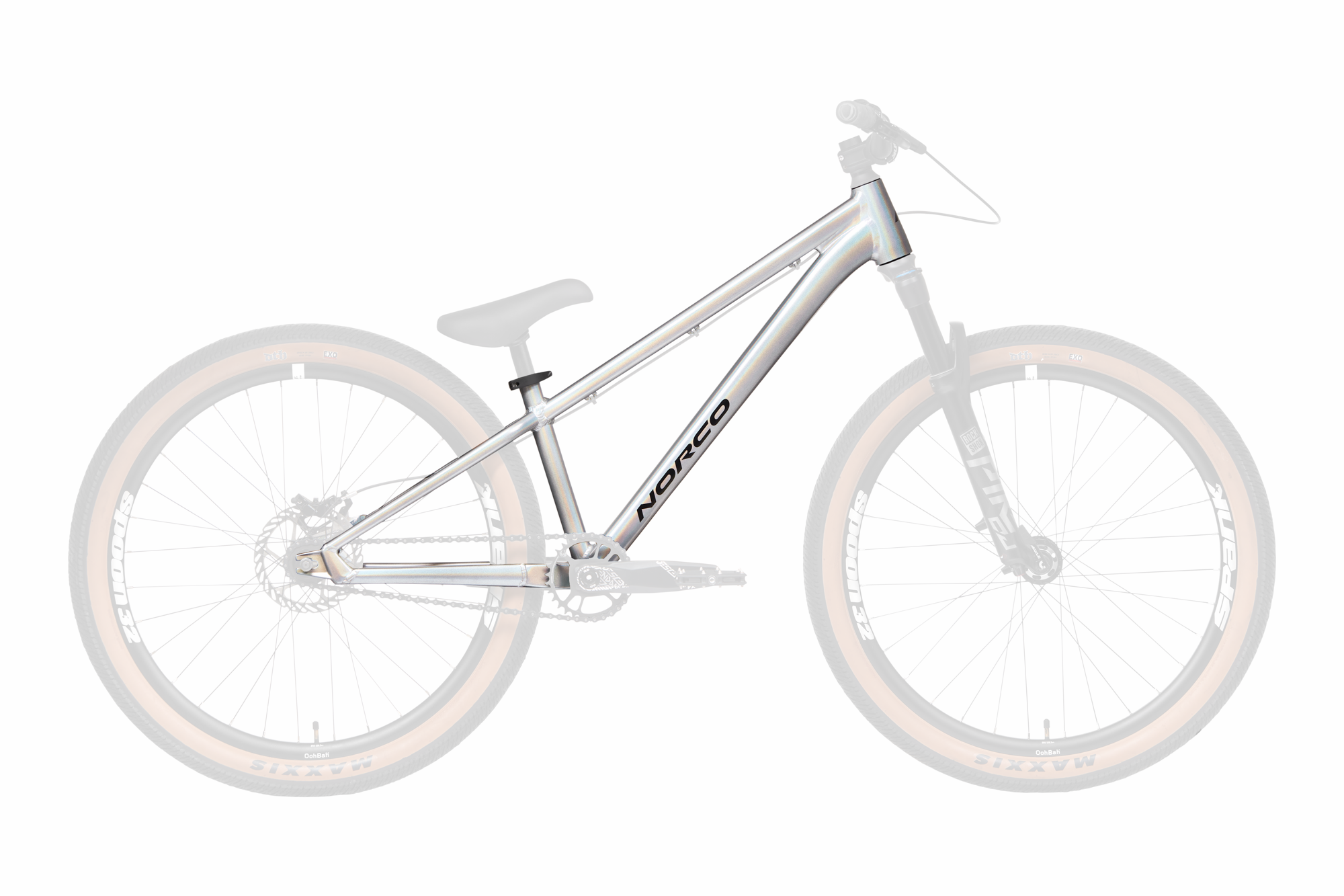 Norco 2022 Rampage Dj Frame Silver/black – Yarra Valley Cycles
