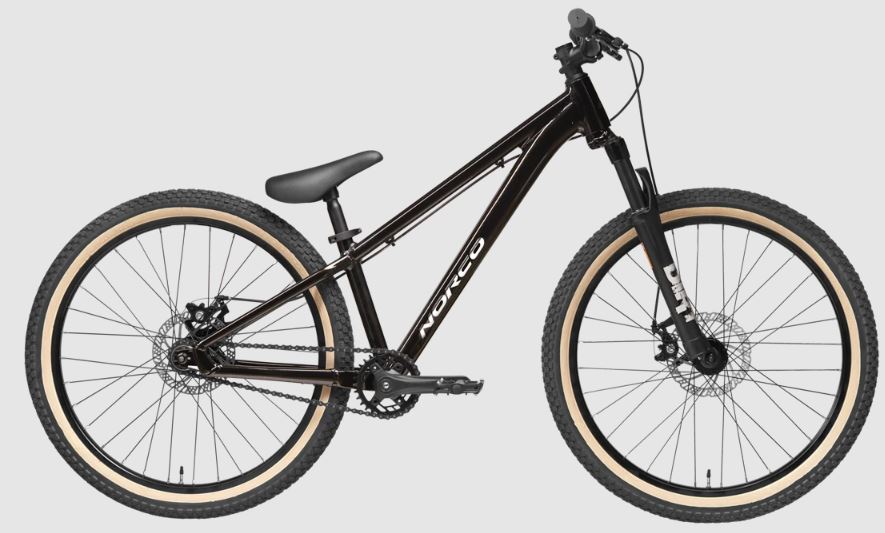 Norco 2023 Rampage 4.2 - 24" Dirt Jump Bike - Black / Silver