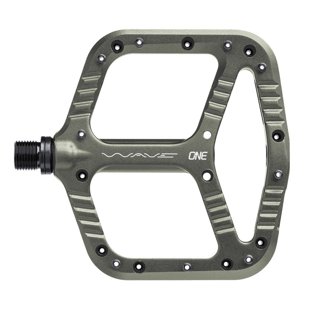 Oneup Components Pedals - Wave Alloy Flat