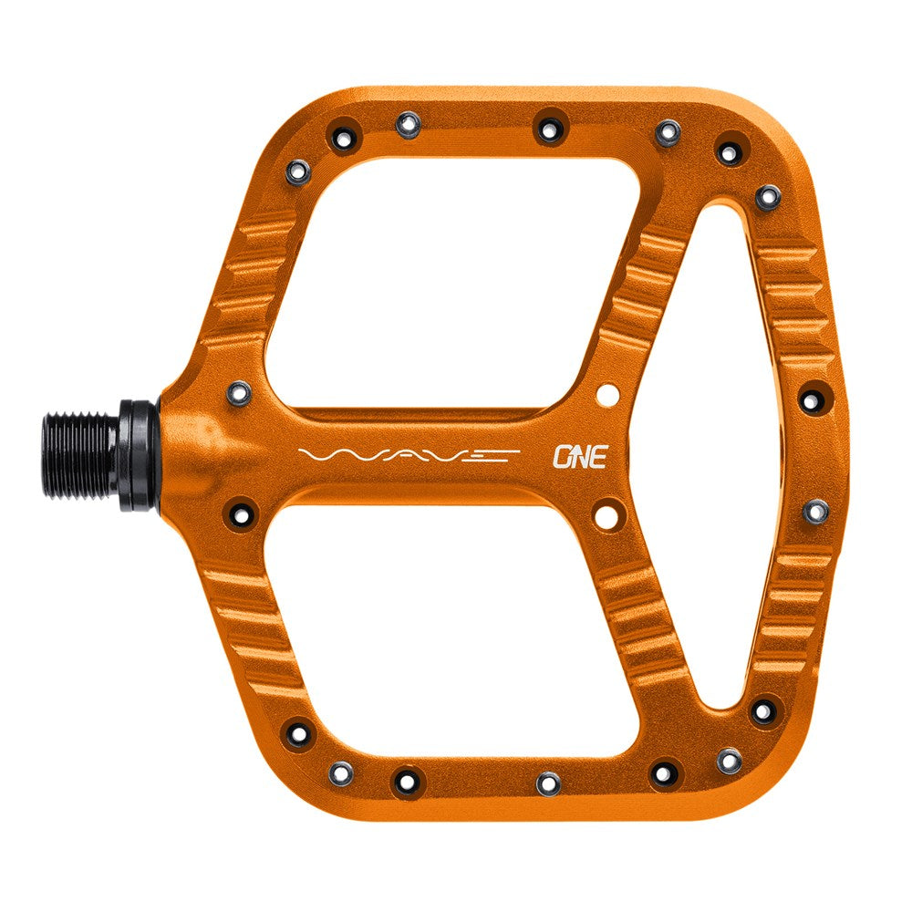 Oneup Components Pedals - Wave Alloy Flat