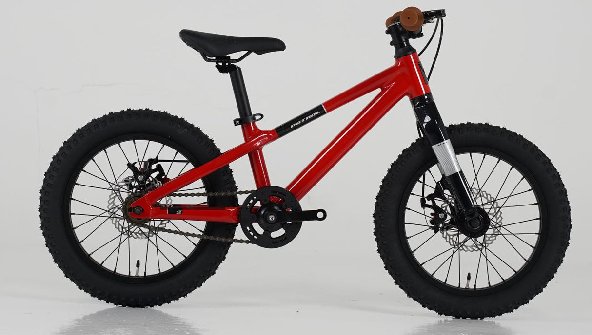 Patrol kids 016 - 16 Kids Mtb - Anodized Coral Red