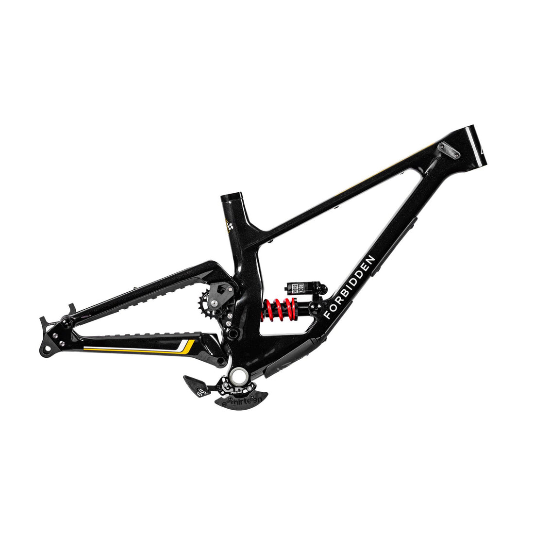 Forbidden 2025 Supernought Frameset Carbon 29 Volume 4 (Black) -