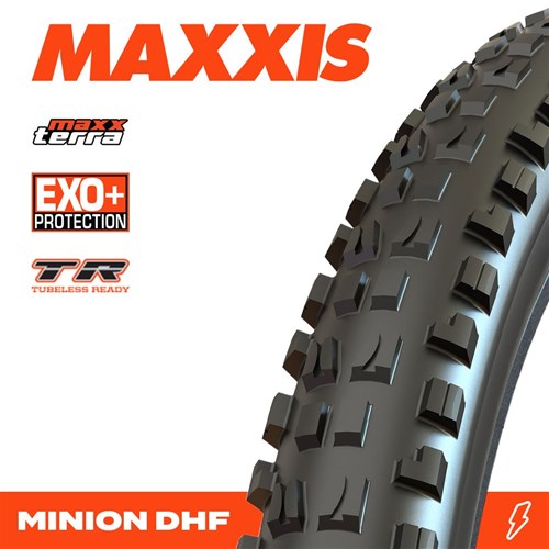 Maxxis Tyre Minion DHF 29 X 2.50 New Maxxterra Exo+ Tr 60tpi Fold E25