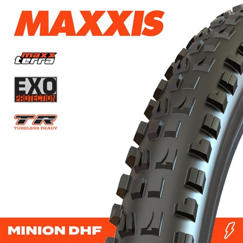Maxxis Tyre Minion DHF 29 X 2.50 New Maxxterra Exo Tr 60tpi Fold E25
