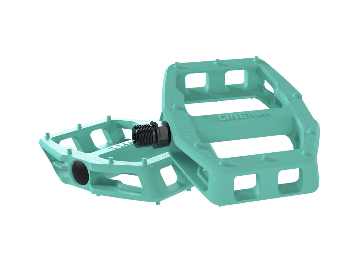 Trek Pedals - Flat - Line Comp - Nylon Composite Platform Pedals 9/16
