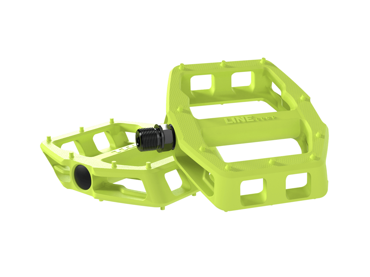 Trek Pedals - Flat - Line Comp - Nylon Composite Platform Pedals 9/16