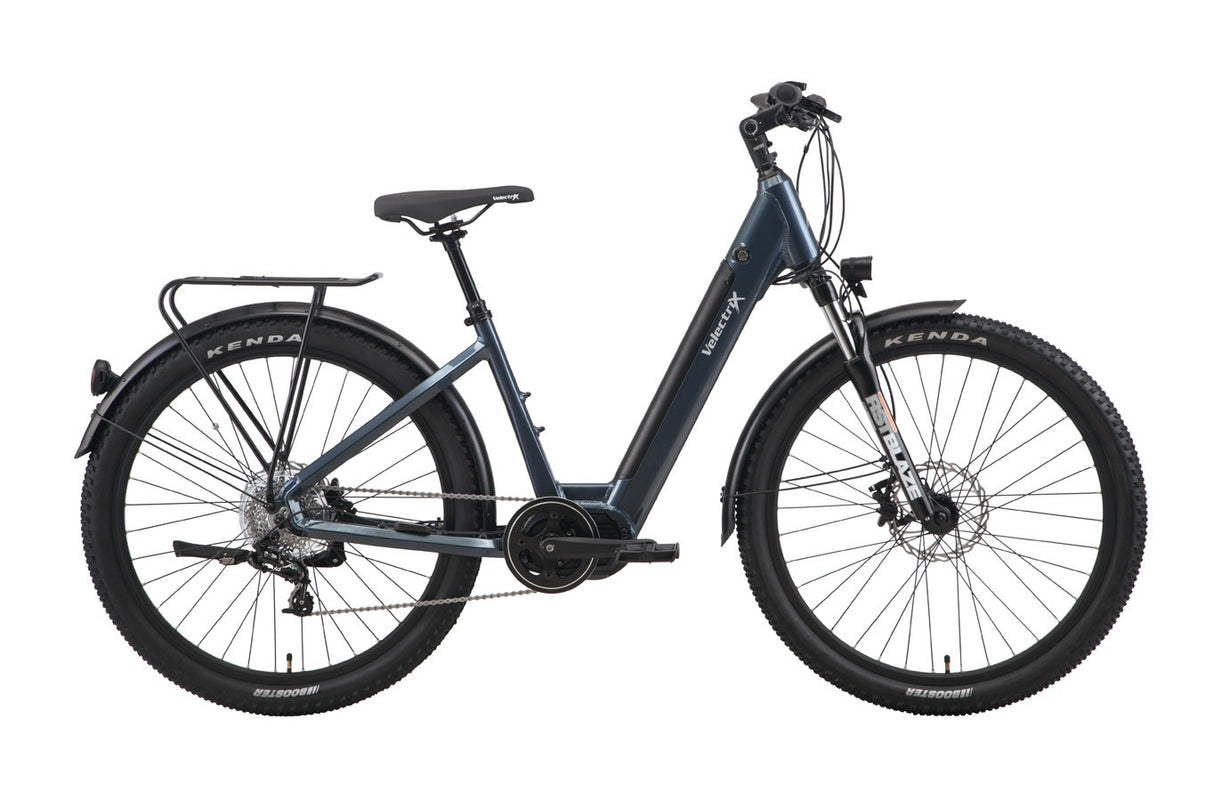 Velectrix 2023 Adventurer Pulse Step-thru (centre Drive) (disc Brakes) Storm Grey [sz:large]