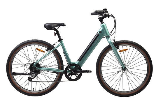 Velectrix 2022 Cruiser Step Through Electric Bike - Mint Green