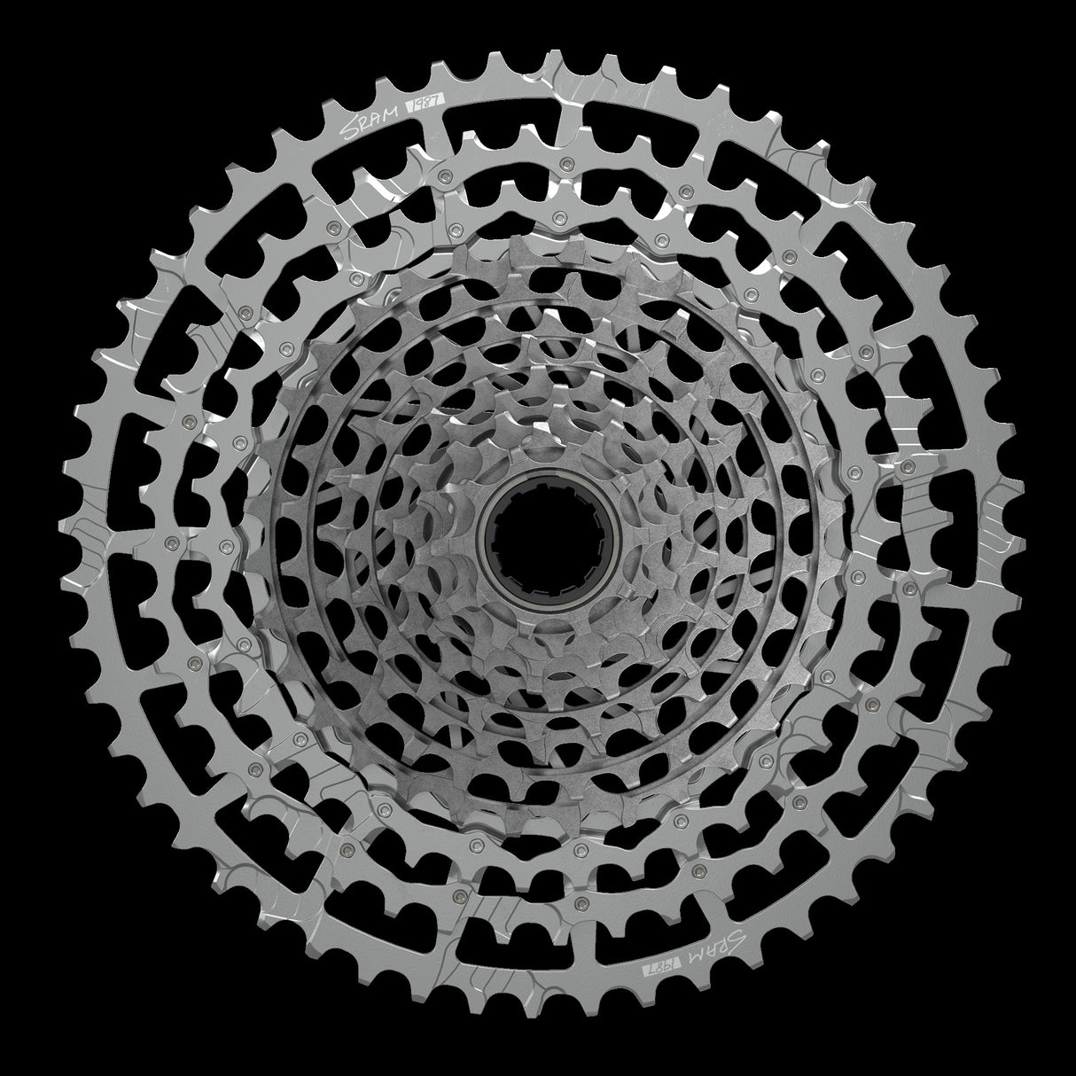 Sram Groupset 1987 T-type Eagle Transmission Axs 170mm - Serial Number 1327 Of 1987