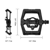 Funn Pedal - Ripper2 - Single Sided Clipless Mtb Pedals - Black