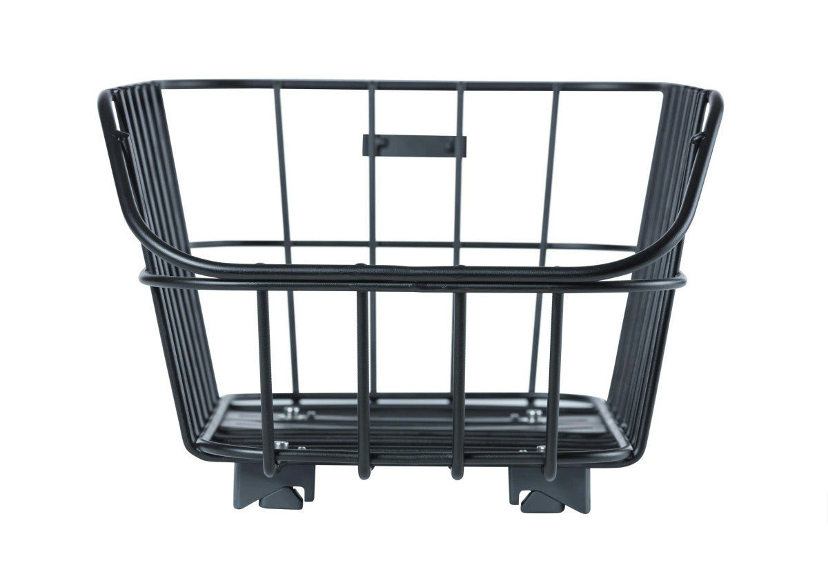 Basil Cento Alu Rear Basket Wsl Black