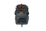 Basil Miles Trunkbag Mik Tarpaulin 7l Black/orange