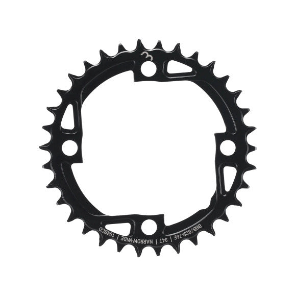 Bbb Chainring - E-bikegear - Narrowwide - Steel - Black - 34t