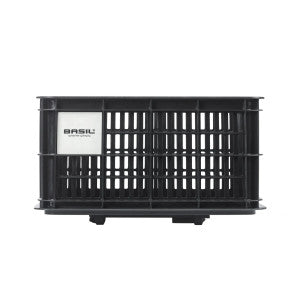 Basil Bicycle Crate Small 17.5 L Black