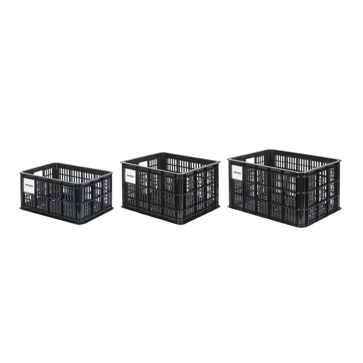 Basil Bicycle Crate Small 17.5 L Black