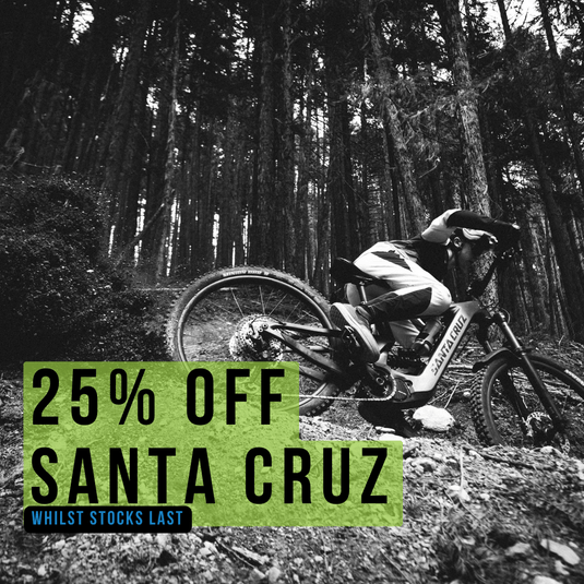 25% OFF 2022 & 2023 Santa Cruz Bikes