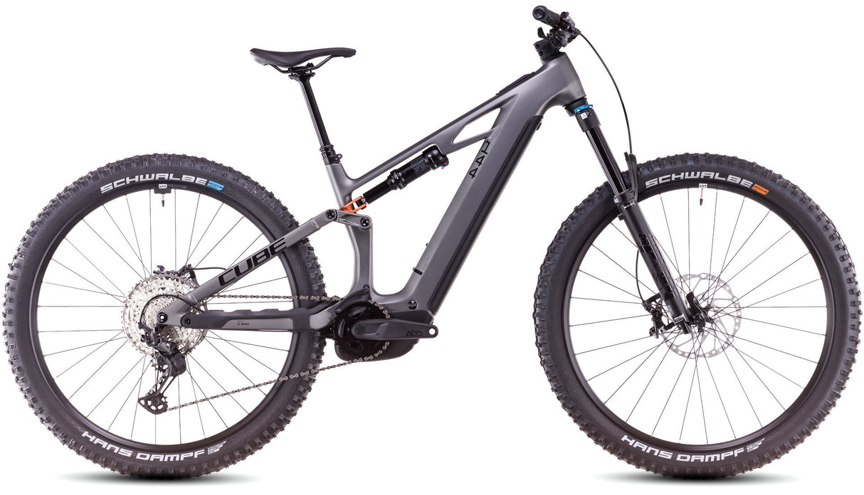 Cube 2025 Stereo Hybrid One44 Hpc Slx 800 - Ebike - Grey/orange