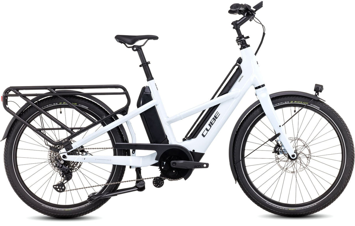 Cube 2025 Longtail Sport Hybrid 725 - Ebike - White/black - One Size